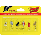 Panther Martin Regular Spinner, Treble Hook #2, 6-pk Front_Flat