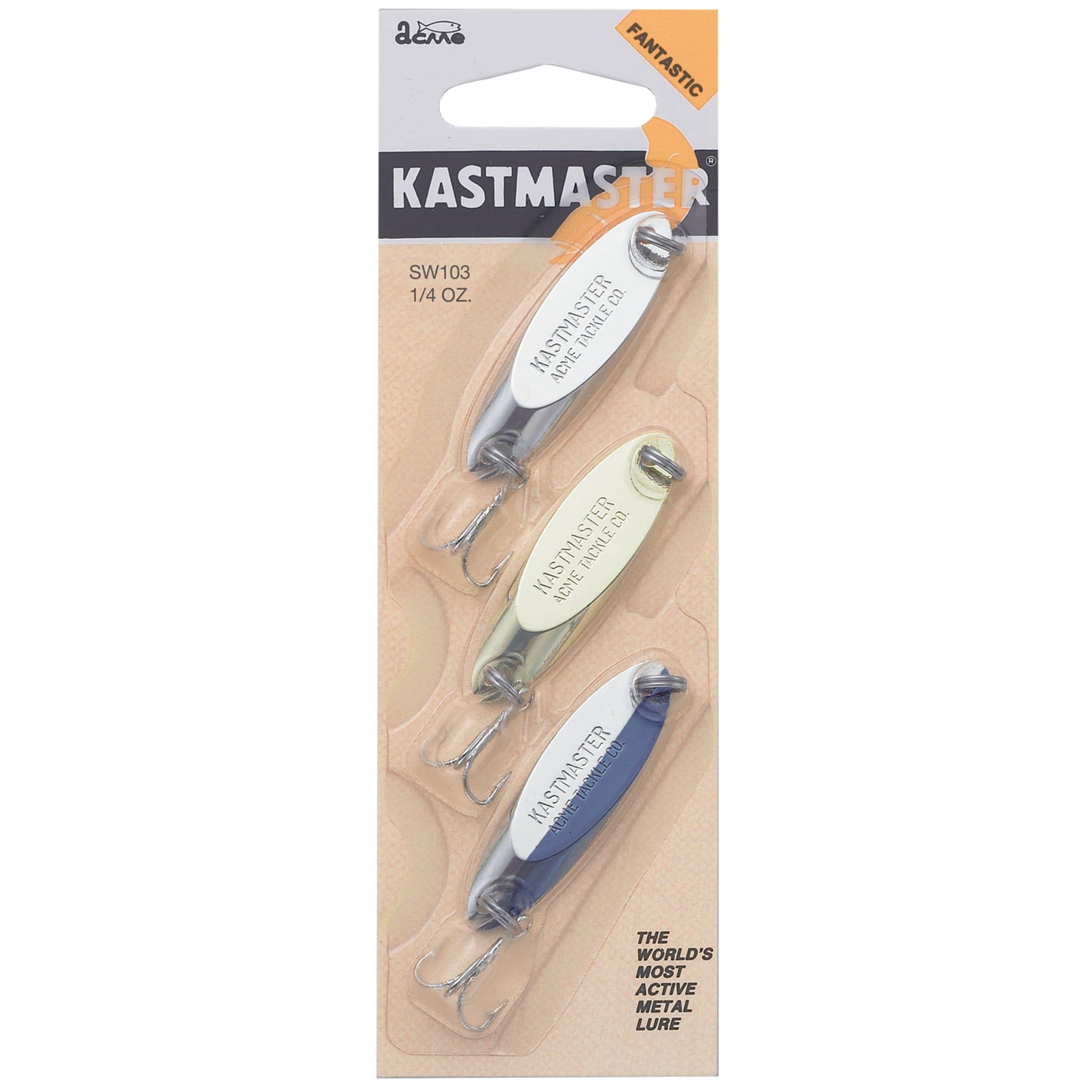 Kastmaster Plain with Split Ring and Treble Hook (1/24oz) - Gold - Ramsey  Outdoor