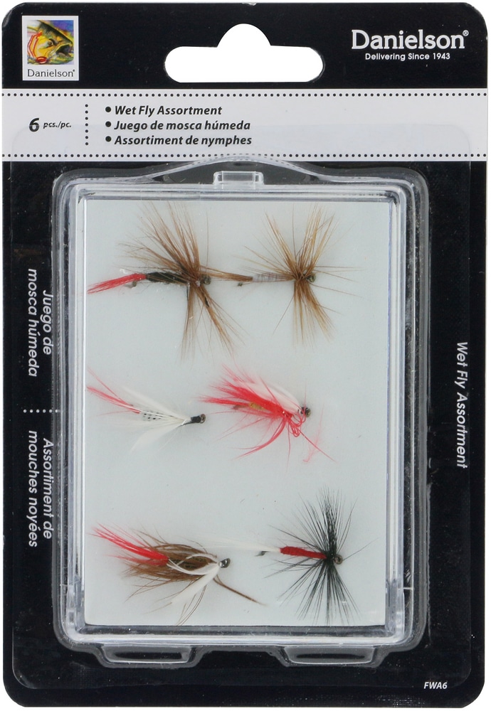 Danielson Wet Fly Assortment, 6pk Canadian Tire