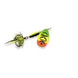 Mepps Aglia Spinner Lure with Dressed Hook, Firetiger, 1/2-oz Side_Right