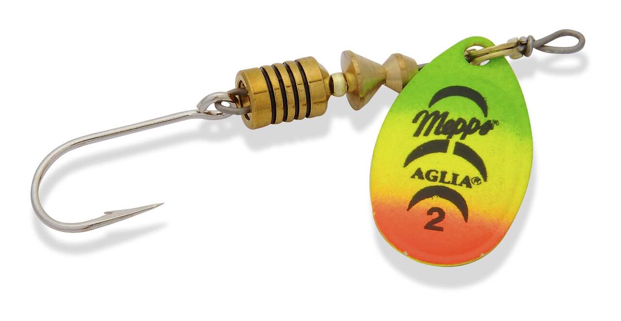 Mepps Aglia Spinner Lure with Siwash Hook, 1/6-oz