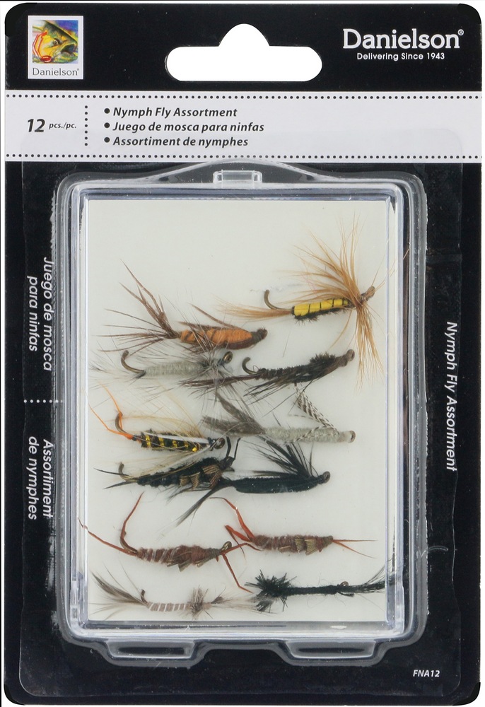 Danielson Nymph Fly Assortment, 6pk Canadian Tire