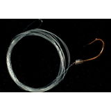 Mustad President French Snell Hook, 8-lb, #2 Front_Angled_Left