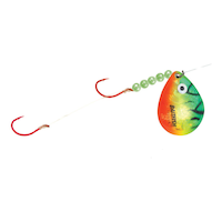 Leurre tournant à harnais Northland Baitfish, tigre de feu, 3 1/2 po