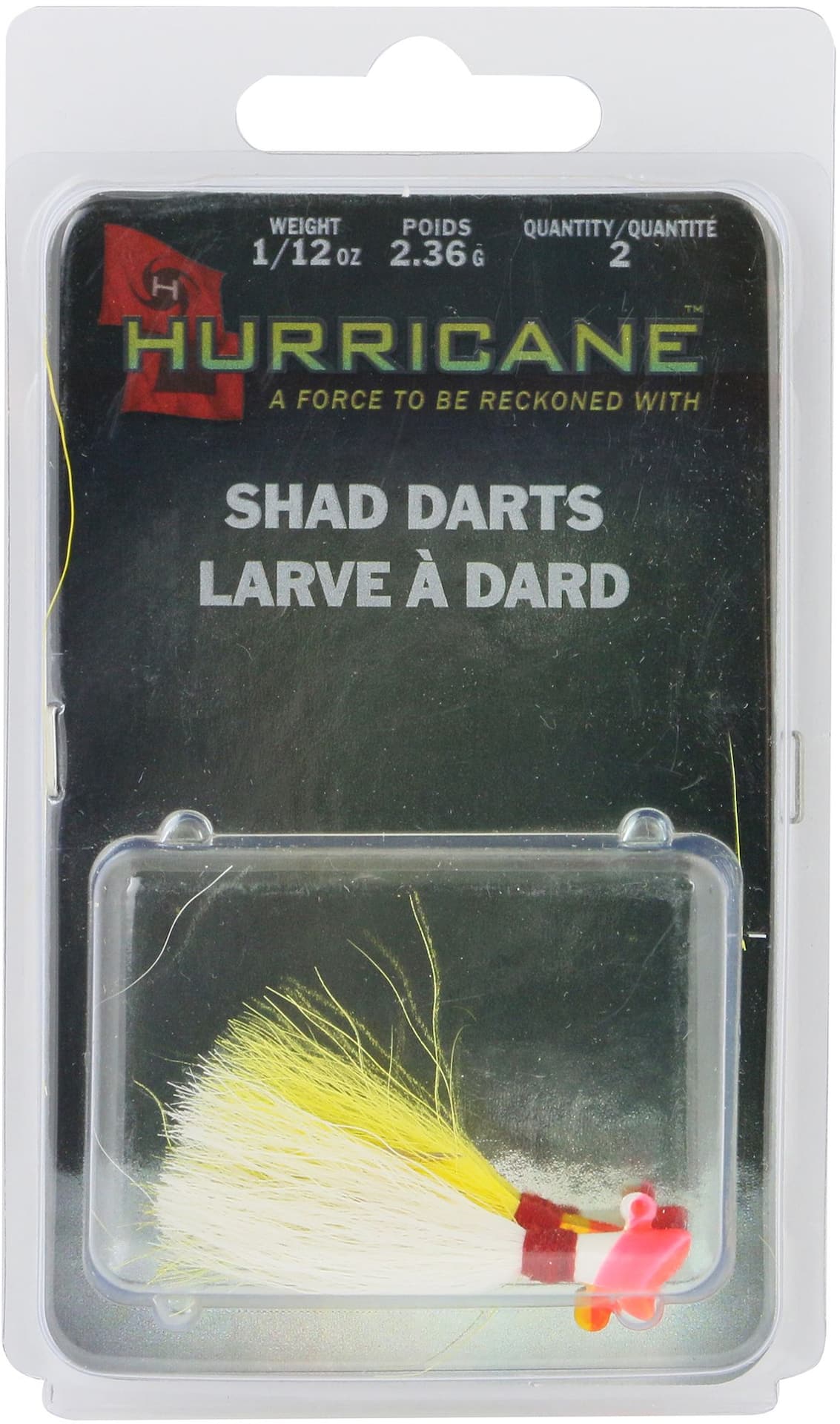 Hurricane Shad Darts, 1/12-oz, 2-pk