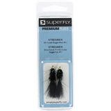 SuperFly Streamer, BH Crystal Bugger, #10 Front_Flat