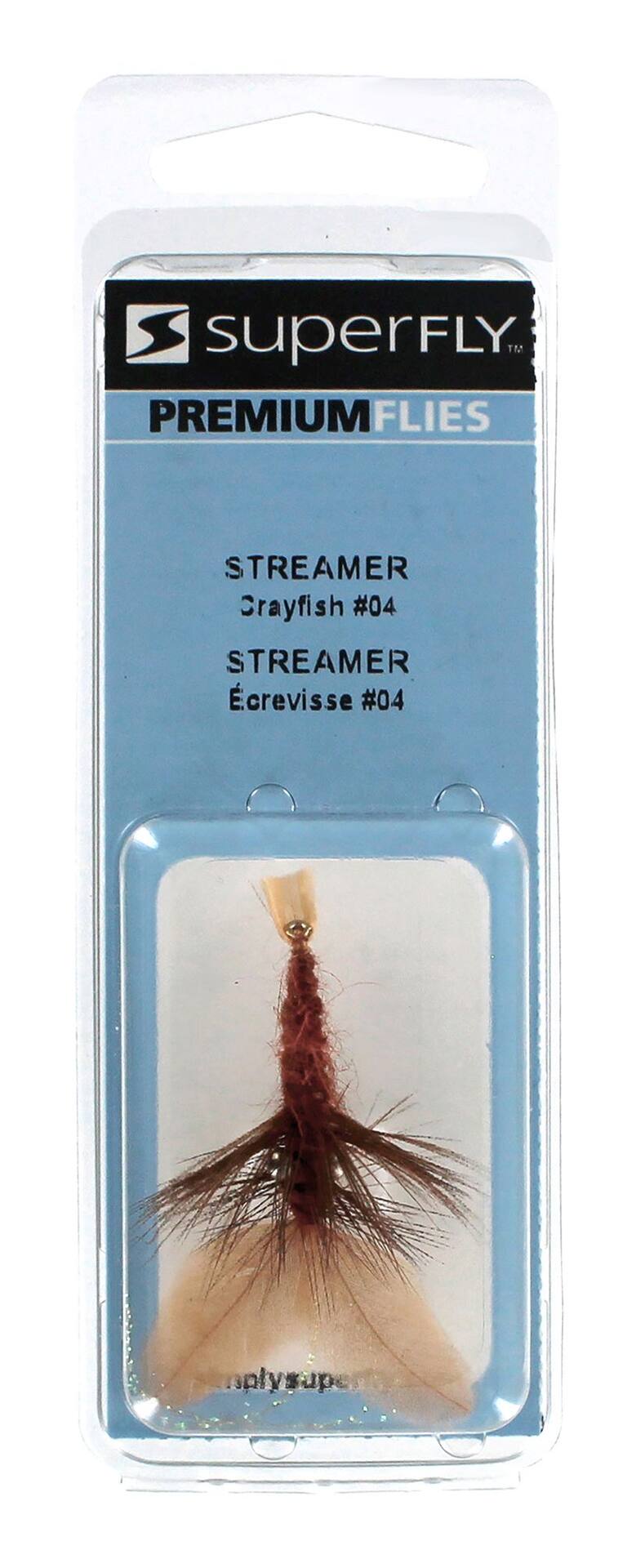 SuperFly Streamer Fly, Crayfish, #04