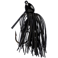 Strike King Bitsy Bug Weedless Jig, Black, 3/16-oz Side_Left