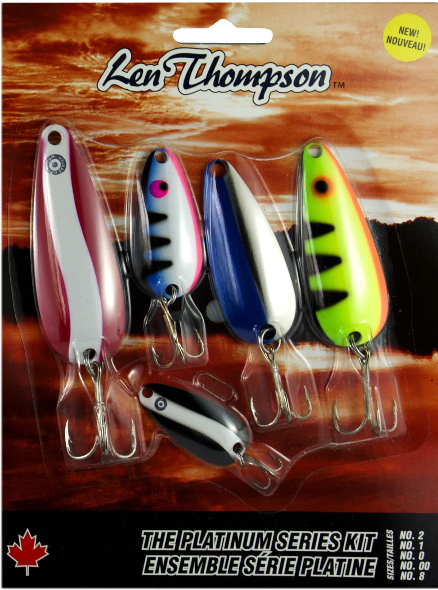 Len Thompson Platinum Series Spoon Kit, Assorted, 5-pk