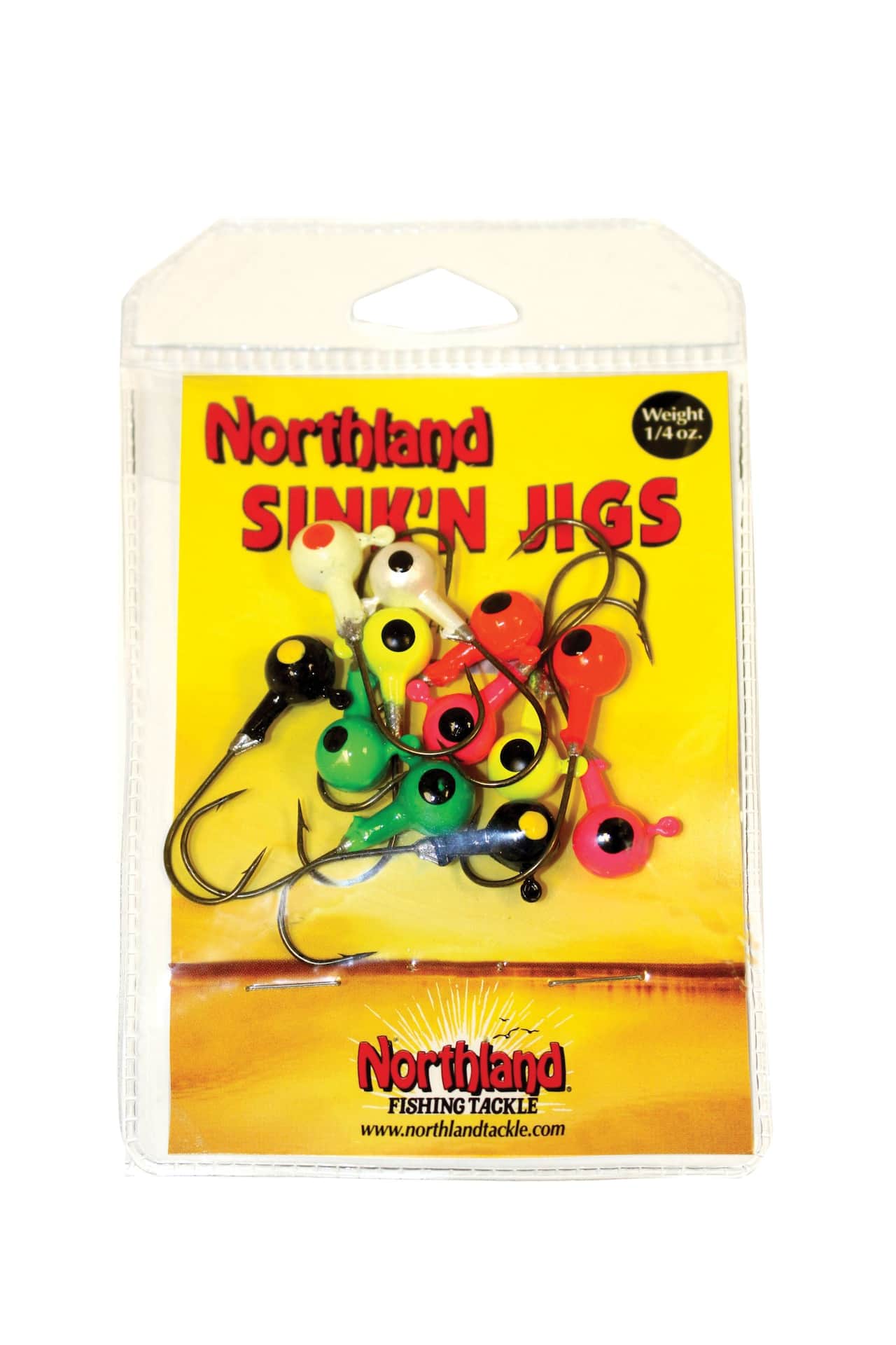 Northland Tackle Sink'n Jig, Roundhead Jig, Freshwater, Assorted