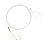 Danielson Snelled Aberdeen Hook, Size 1, 6-pk Overhead_Flat