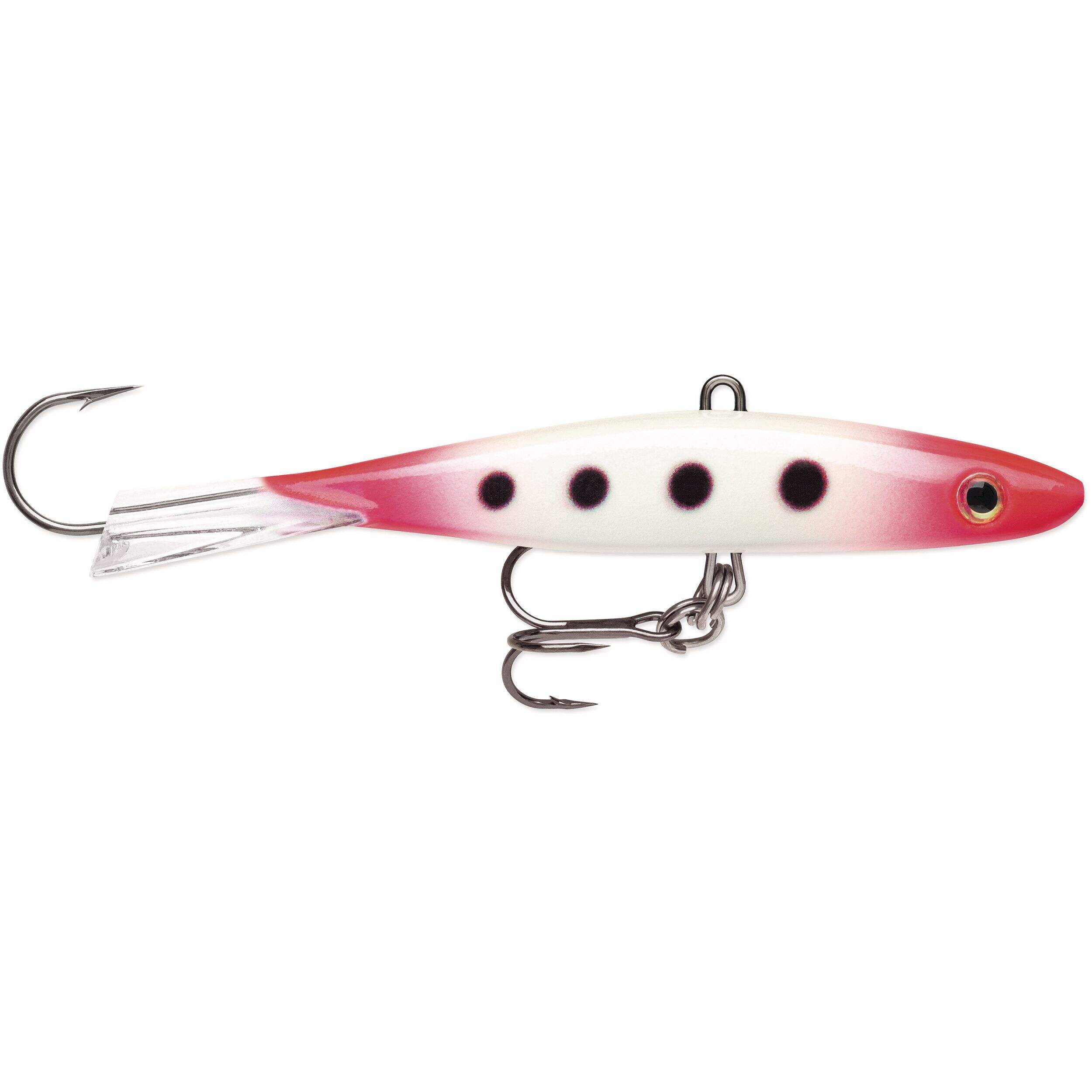 Rapala Jigging Shadow Rap 07, Glow Pink Squirrel Side_Right