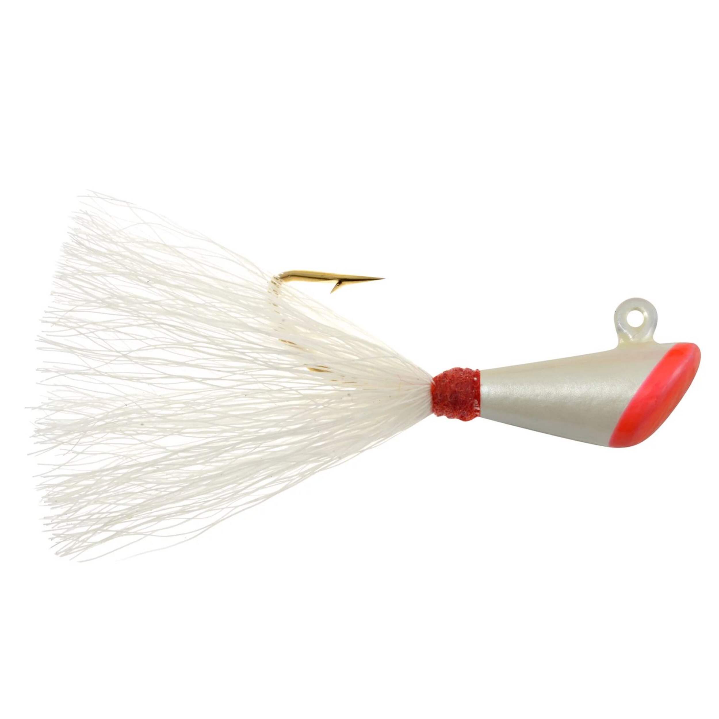 Danielson Dart Fishing Jig, Red/White, 1/16-oz Side_Right