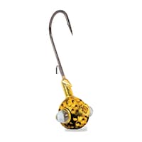 Dandinette à yeux Kalins, or martelé, 1/4 oz, paq. 3 Overhead_Plunge