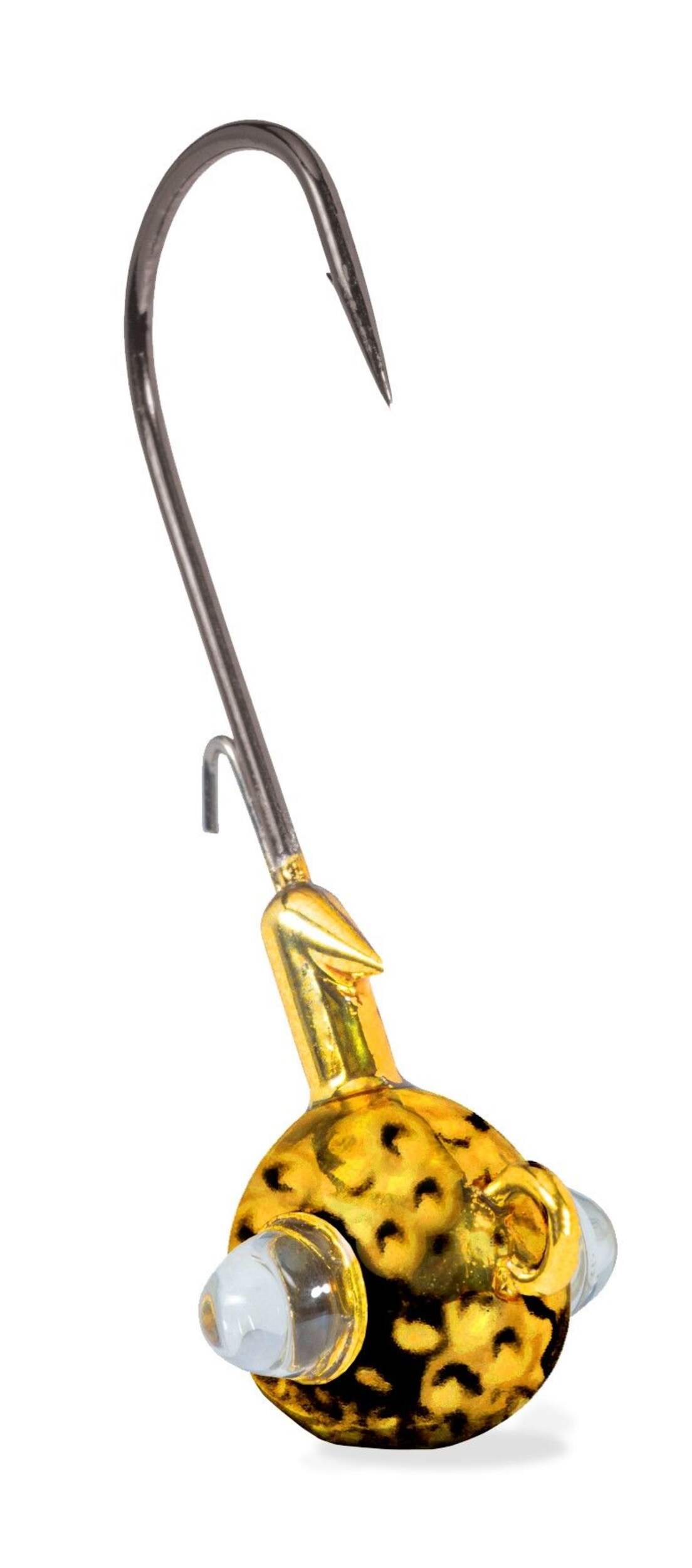 Dandinette à yeux Kalins, or martelé, 3/8 oz, paq. 3 Overhead_Plunge