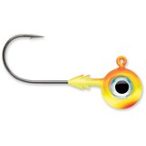 VMC Tungsten Moon Eye Jig, Chartreuse Orange, 1/8-oz Side_Right