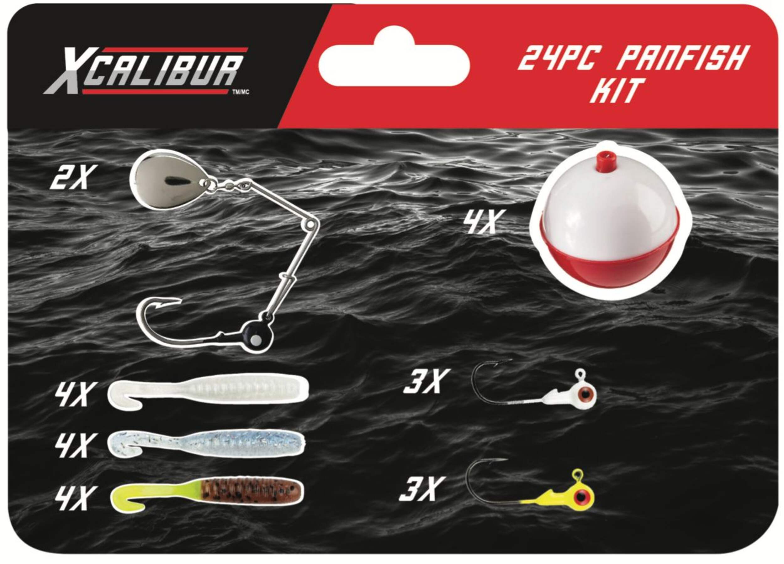 Xcalibur Panfish Kit, 24-pk Front_Flat