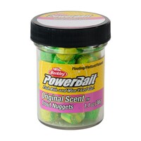 Leurre attractif Berkley PowerBait Power Nuggets, vert lime Front_Elevated