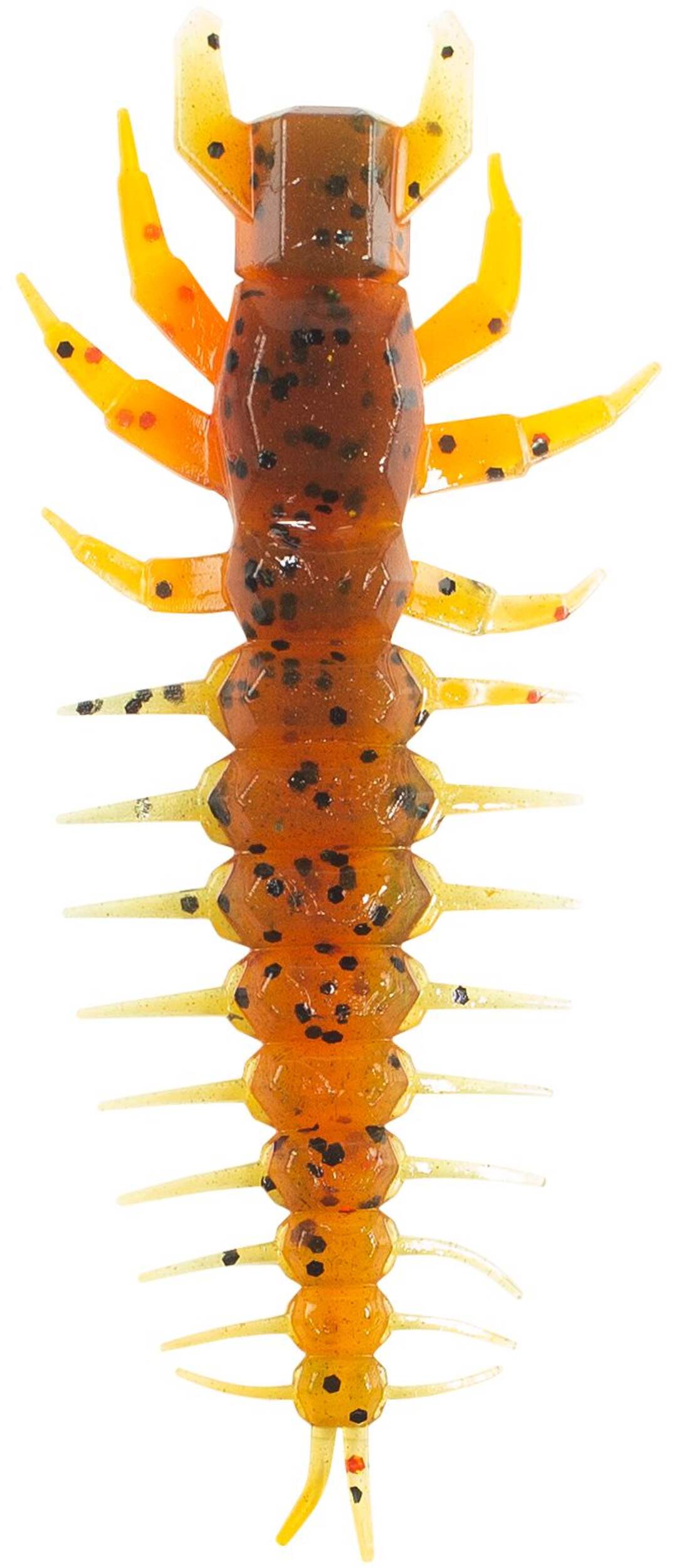 Lunkerhunt Hellgrammite, 3-in, Bama Craw Front_Flat