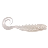 Northland Eye-Candy Grub, 3-in, Pearl White Side_Right