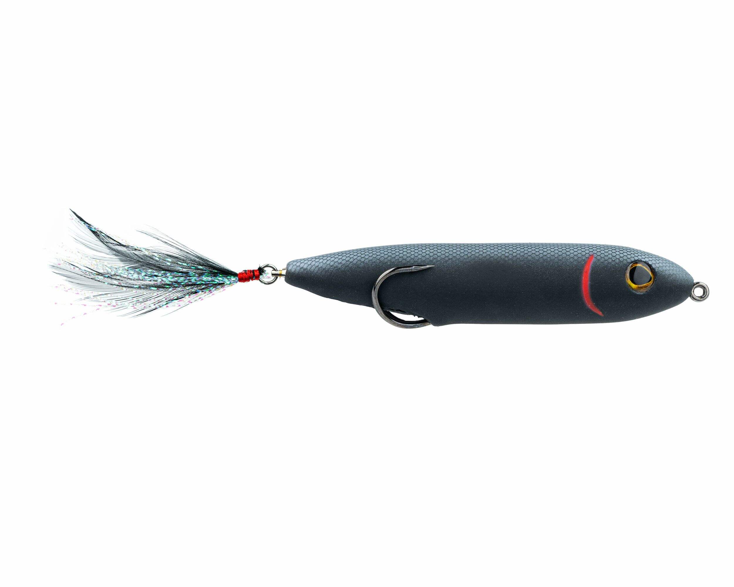 Snag Proof Zoo Dog™ Super Soft Fishing Lure, Black, 4.25-in Side_Right