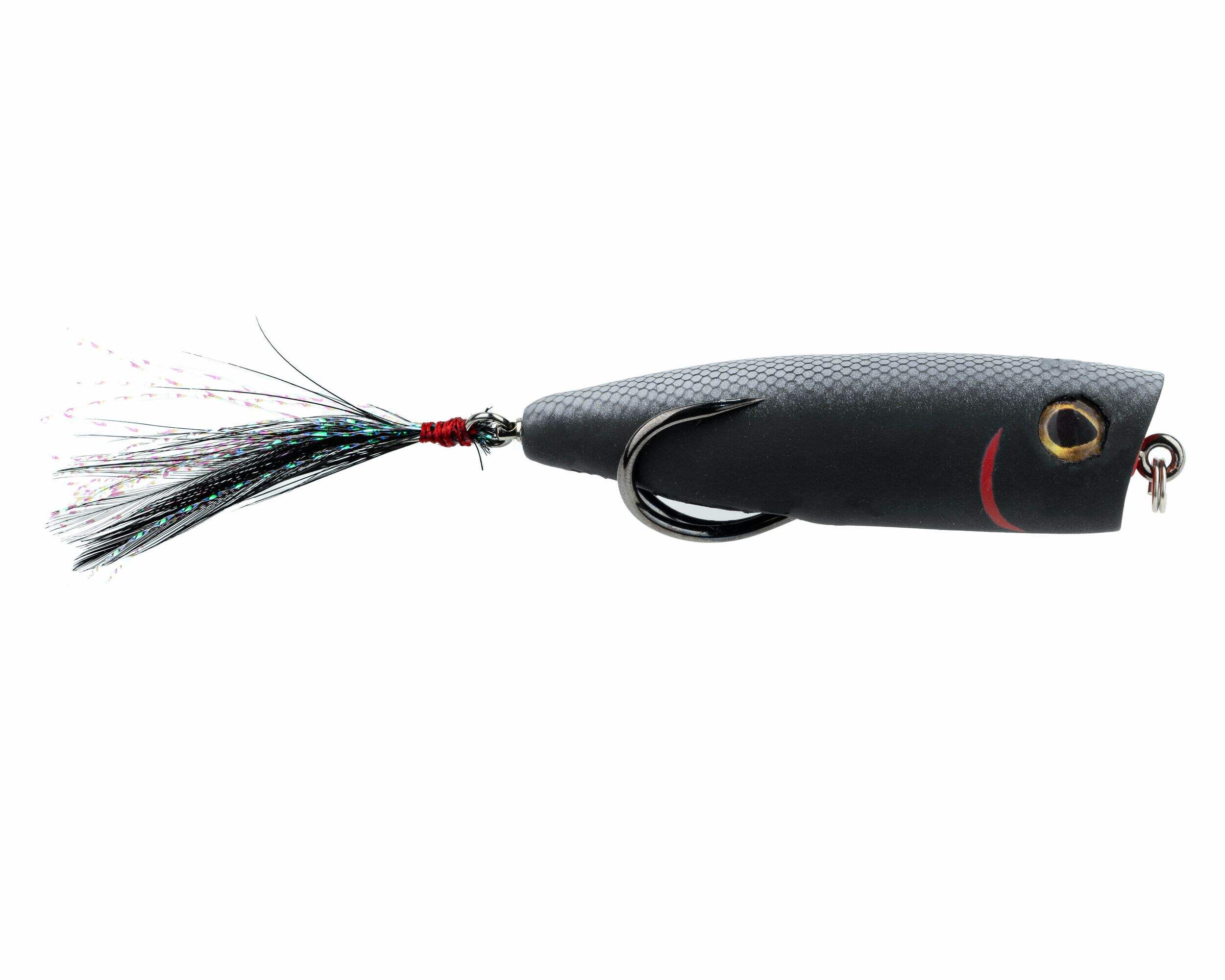 Snag Proof Zoo Pop™ Soft Hollow Fishing Lure, Black, 2.75-in Side_Right