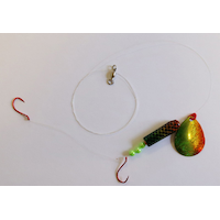 Cuillère tournante Acme Rattlin, doré, Mr. Wiggles, taille 4