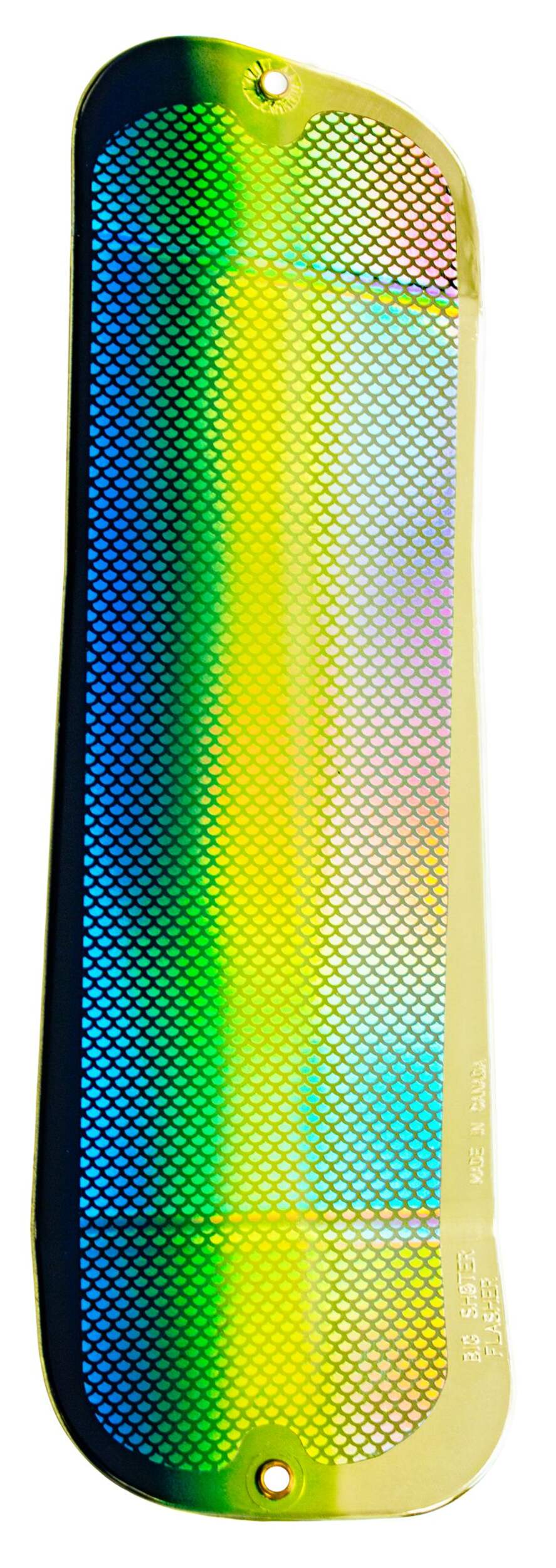 Oki Big Shooter Flasher, Gold Herring Aid, 11-in Front_Flat