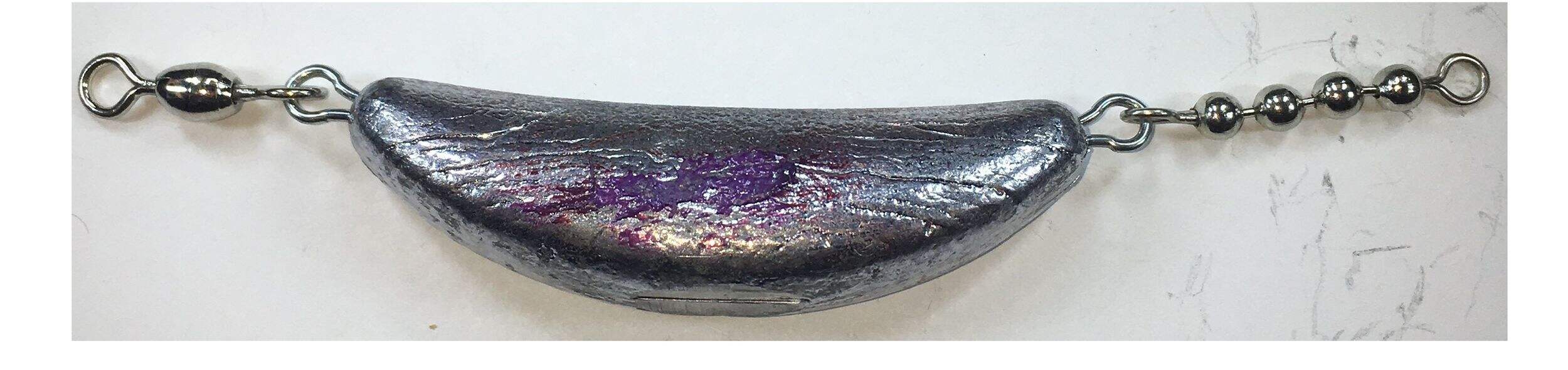 Danielson Mooching Sinkers with Bead Chain, 8-oz Side_Left