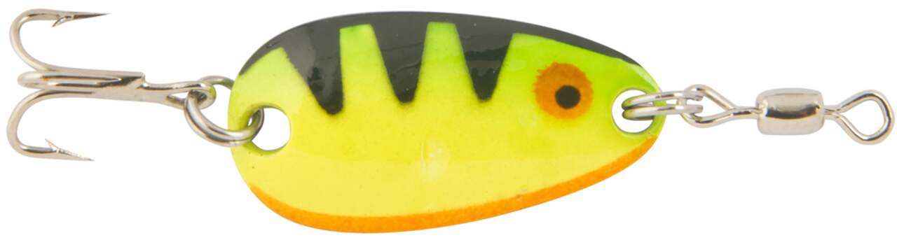 Acme Little Cleo Fishing Terminal Tackle, 2/5-Ounce, Gold Neon Red, Spoons  -  Canada