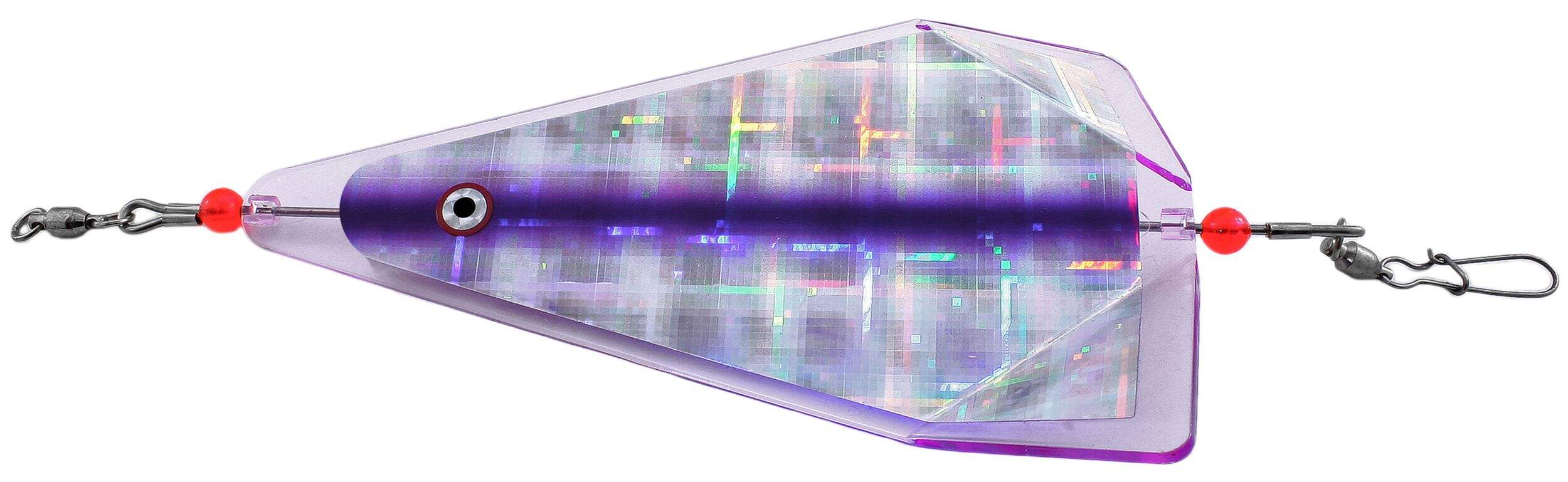 Gibbs Delta Inline Flasher, 8-in, Purple Haze Overhead_Plunge