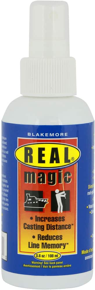 Real Magic Line Conditioner 3.6oz Tackle Box Reel Spray Pump by