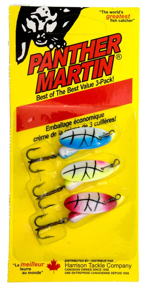 Mepps Aglia Lure, Gold/Orange Blade