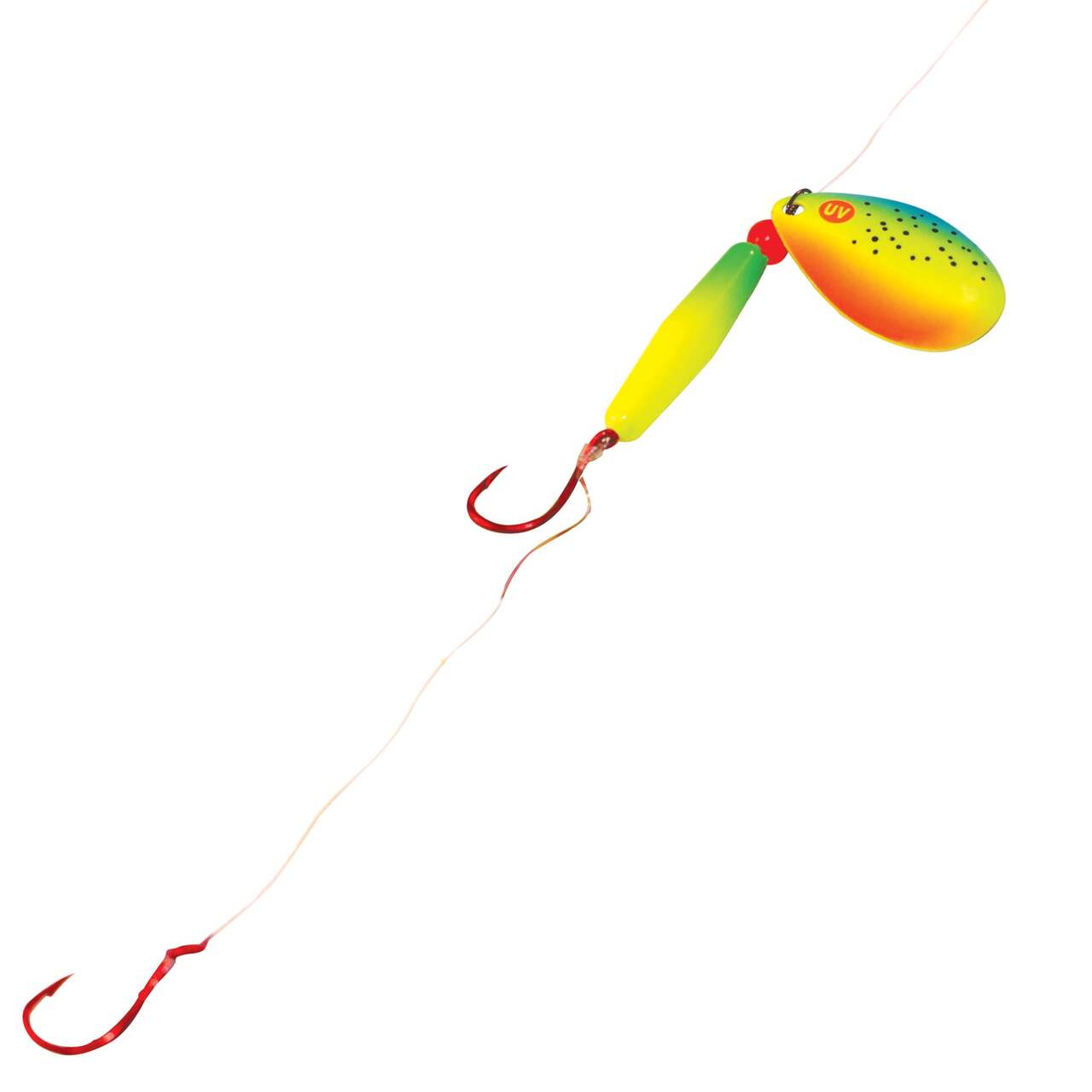 Northland Pro Walleye Crawler Harness Glo Shiner