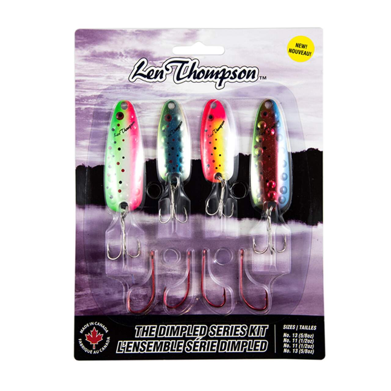 Len Thompson Dimpled Fishing Lure Kit