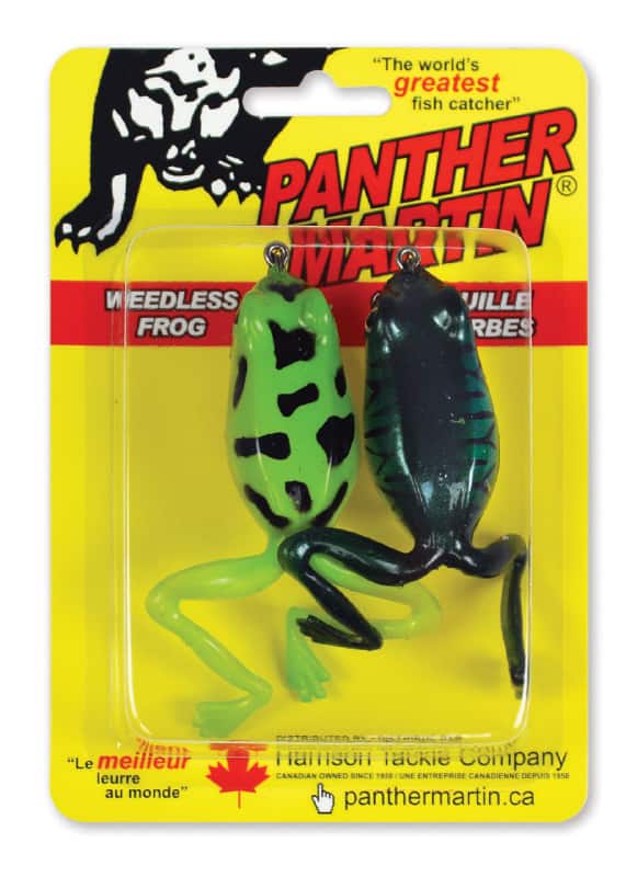 Panther Martin Holographic Superior Frog Lure, 2-pk