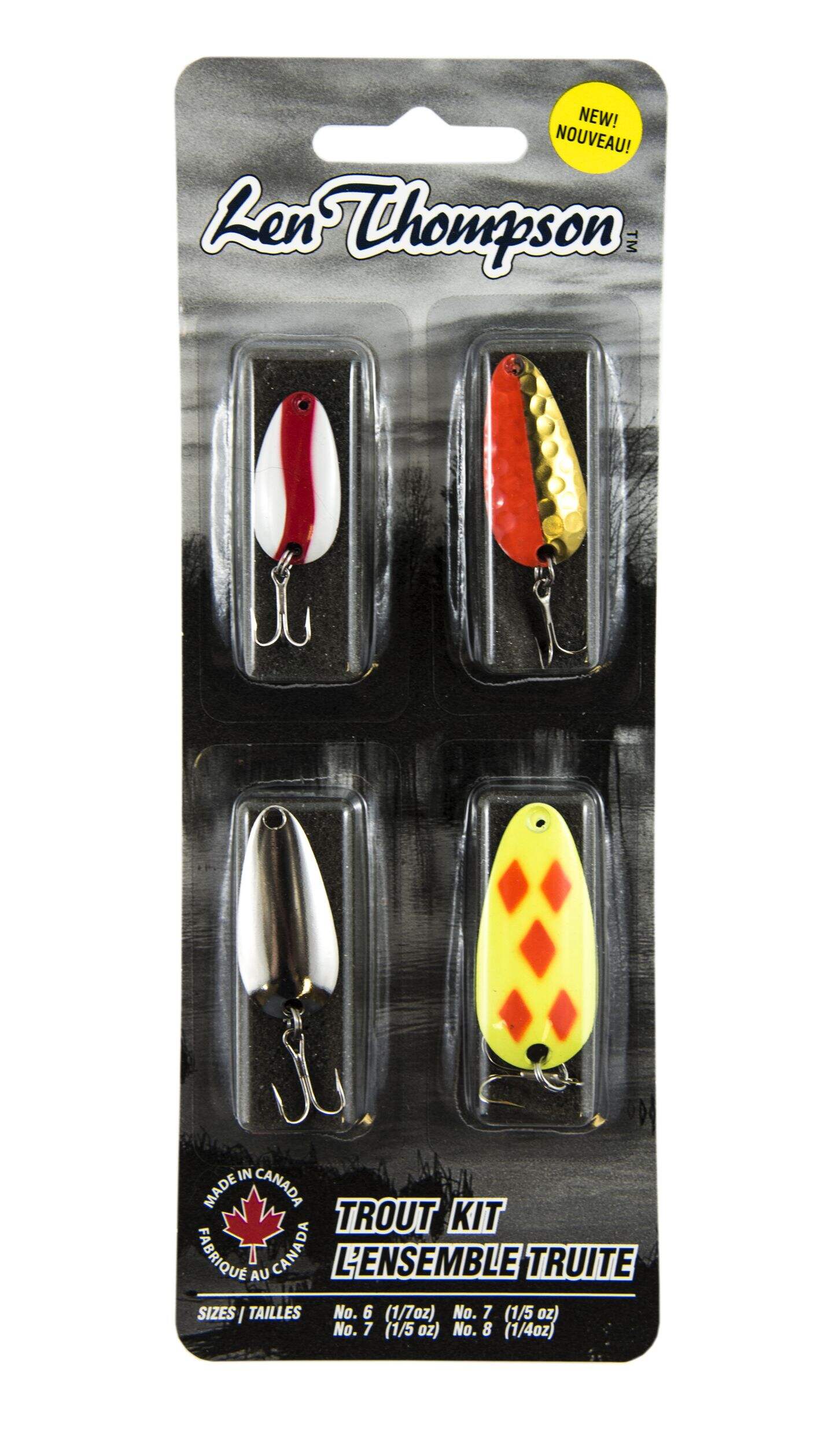 Len Thompson Trout Kit, Size #2 Front_Flat
