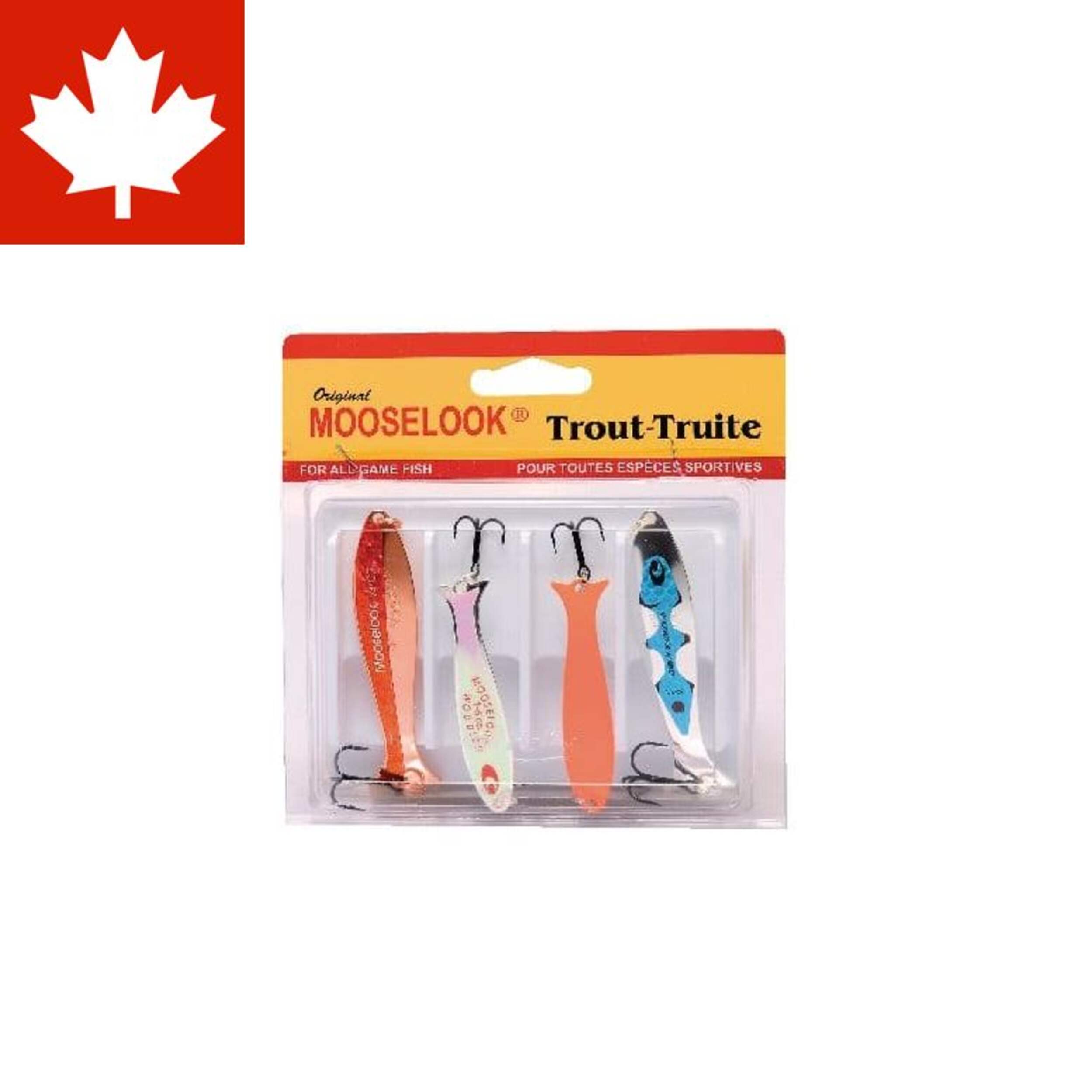 Mooselook Trout Lure Kit, 4-pk Front_Flat