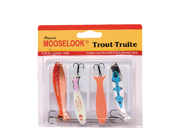 Mooselook Trout Lure Kit, 4-pk