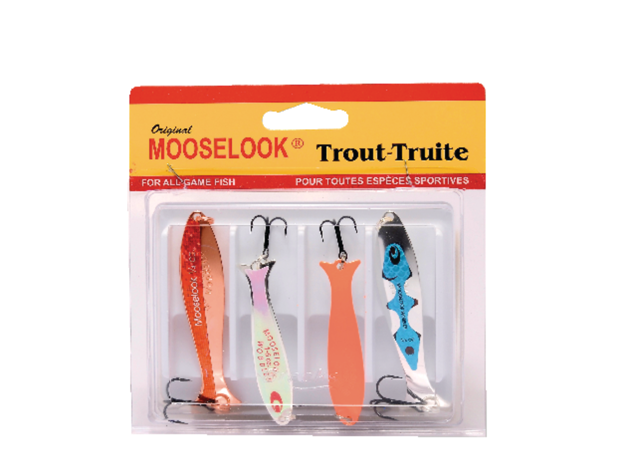 Mooselook Trout Lure Kit, 4-pk