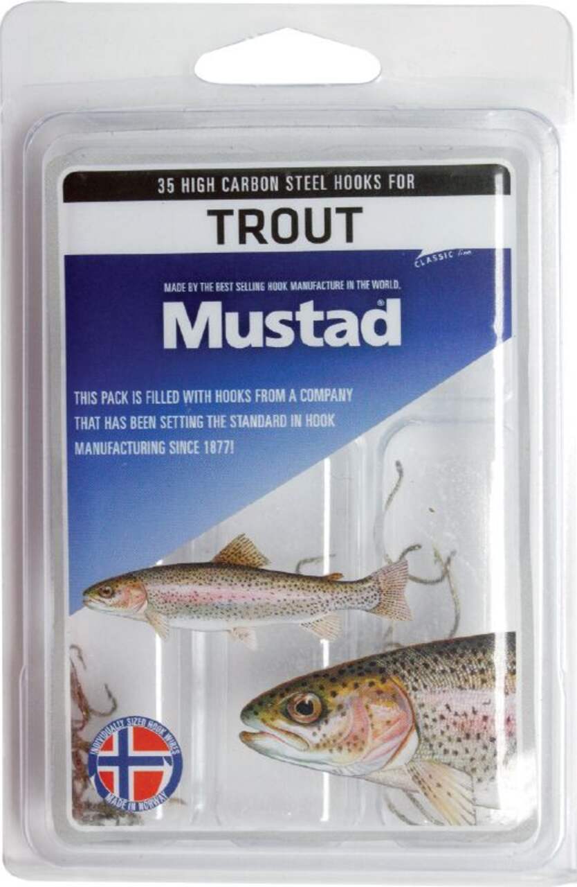 Mustad Hook Kit, Trout