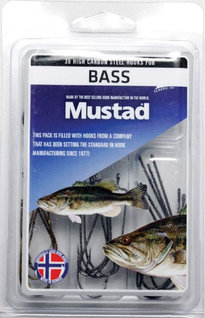 Mustad Hook Kit, Bass
