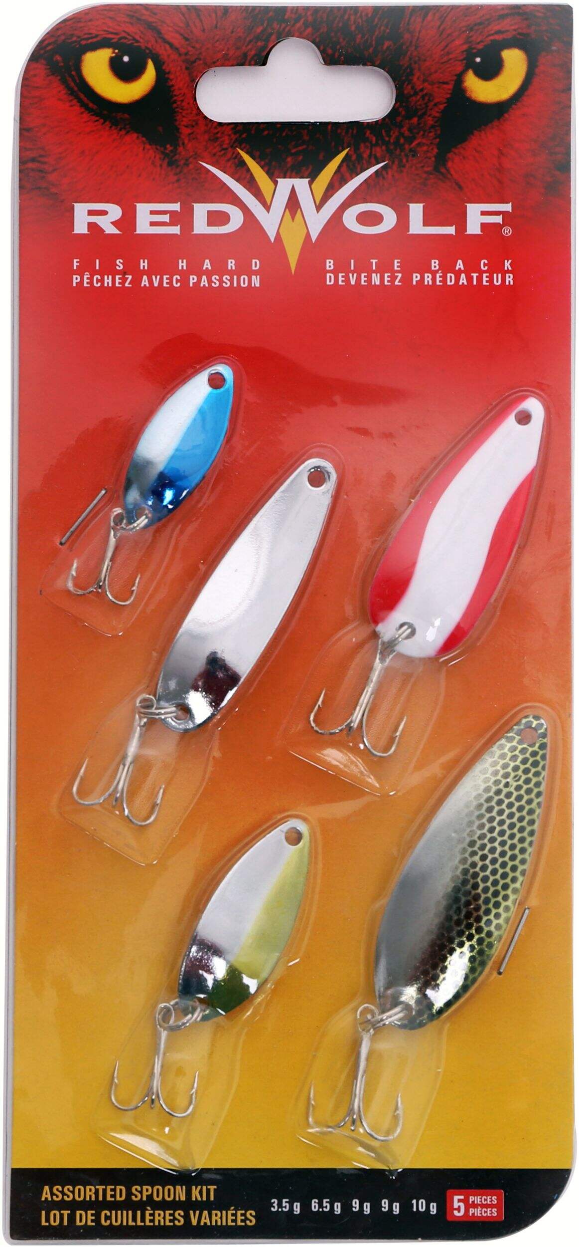 Red Wolf Assorted Spoon Kit, 5-pc Front_Flat
