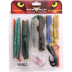 Red Wolf Bass Lure Kit, 63-pc