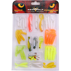 Red Wolf Walleye Lure Kit, 56-pc