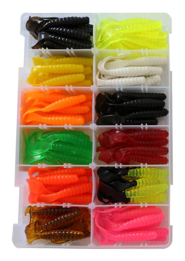 Red Wolf Walleye Grub Lure Kit, 100-pc | Canadian Tire