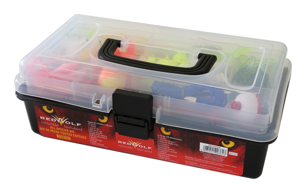 Red Wolf AllSpecies Tackle Kit, 120pc Canadian Tire