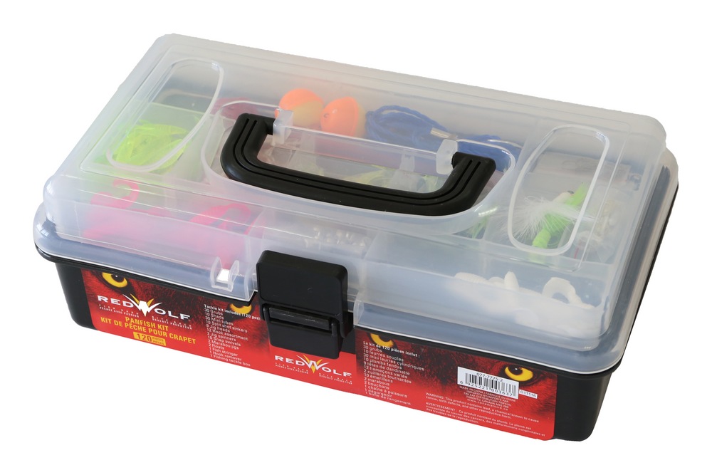 Red Wolf Pan Fish Lure Kit, 120pc Canadian Tire