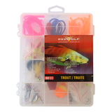 Leurres pour truite RedWolf, paq. 80 Front_Flat