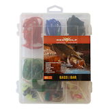 Red Wolf Bass Lure Kit, 80-pc Front_Flat